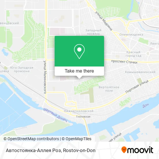 Автостоянка-Аллея Роз map