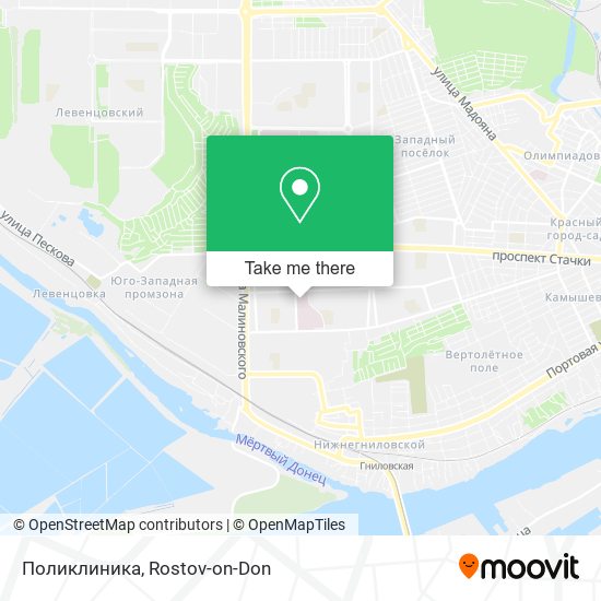 Поликлиника map