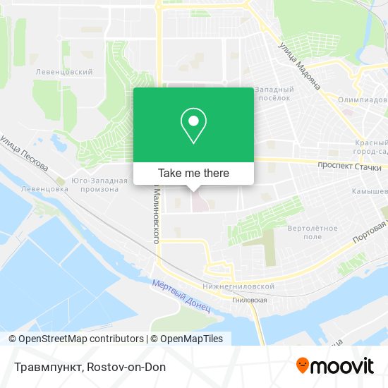 Травмпункт map