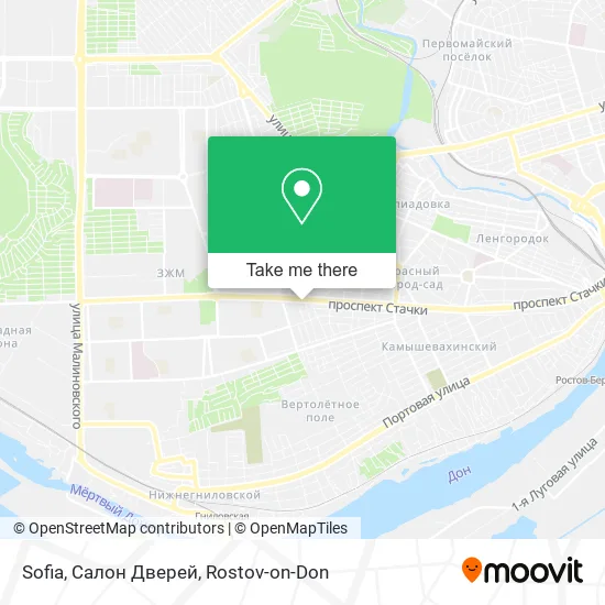 Sofia, Салон Дверей map
