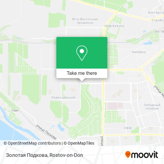 Золотая Подкова map