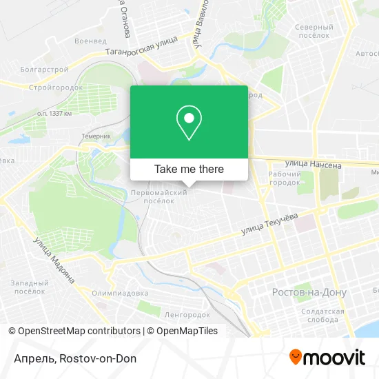 Апрель map