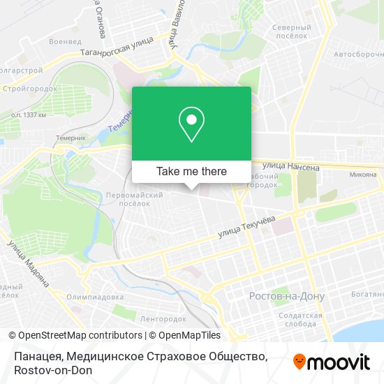 Панацея, Медицинское Страховое Общество map