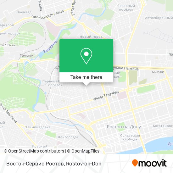 Восток-Сервис Ростов map