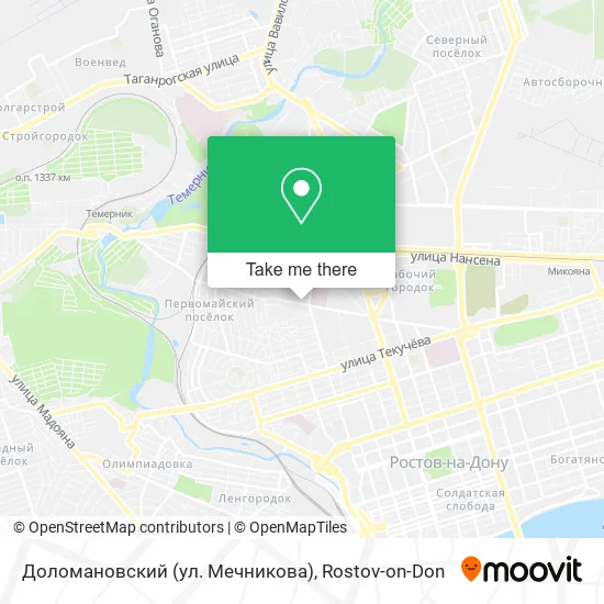 Доломановский (ул. Мечникова) map