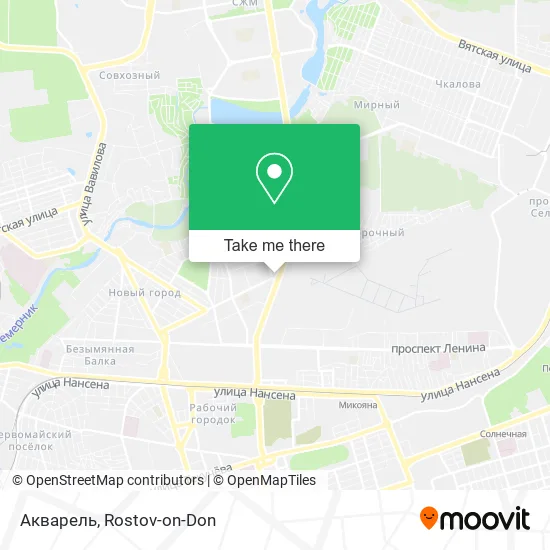 Акварель map