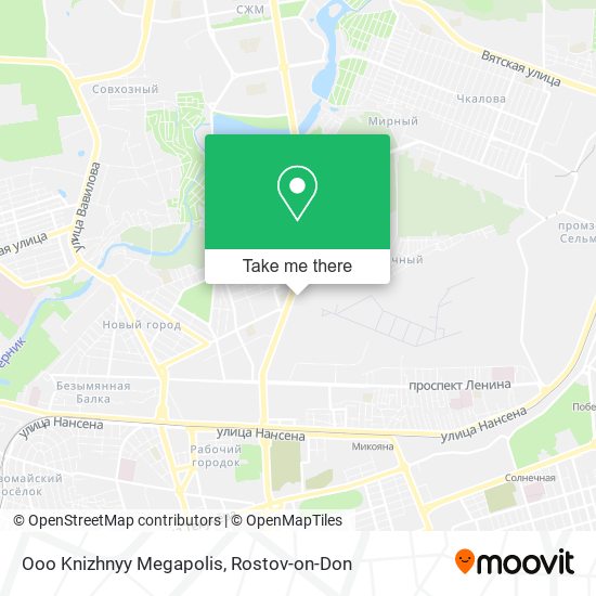 Ooo Knizhnyy Megapolis map