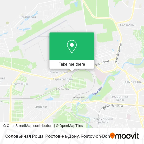 Соловьиная Роща, Ростов-на-Дону map