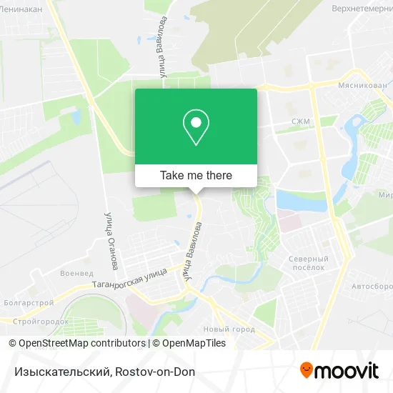 Изыскательский map