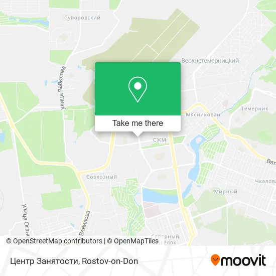 Центр Занятости map