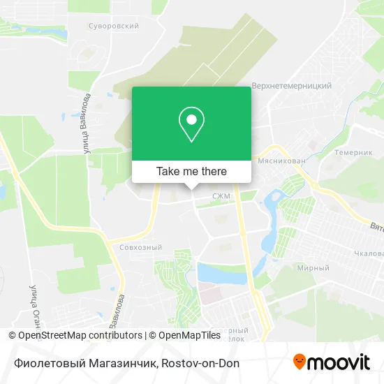 Фиолетовый Магазинчик map