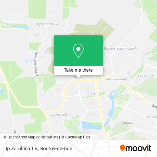 Ip Zarubina T.V. map