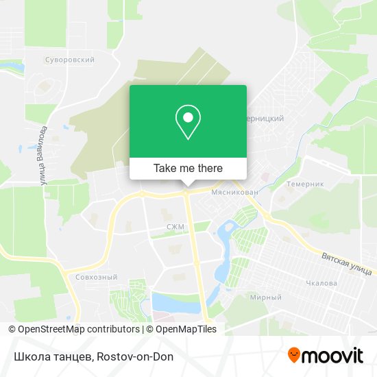 Школа танцев map