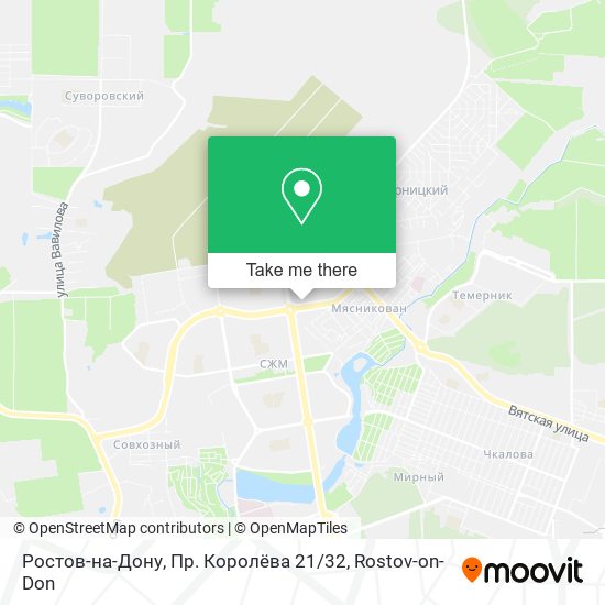 Ростов-на-Дону, Пр. Королёва 21 / 32 map