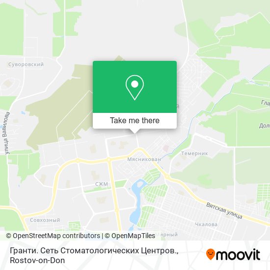 Гранти. Сеть Стоматологических Центров. map