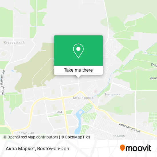 Аква Маркет map