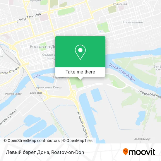 Левый берег Дона map