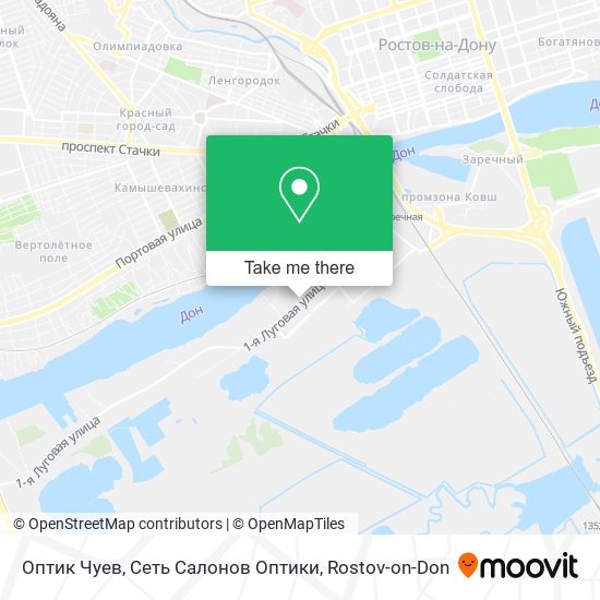 Оптик Чуев, Сеть Салонов Оптики map
