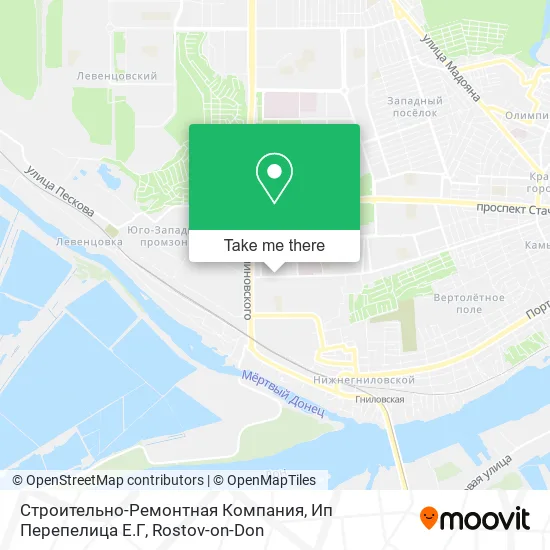 Строительно-Ремонтная Компания, Ип Перепелица Е.Г map