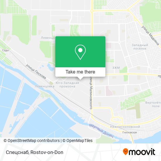 Спецснаб map