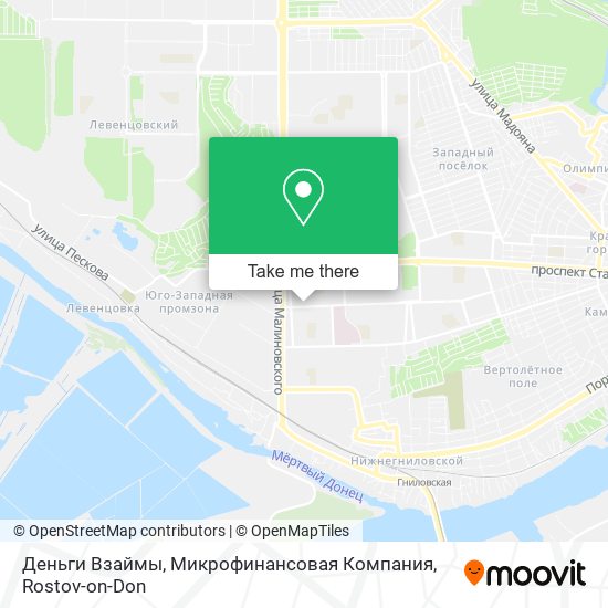 Деньги Взаймы, Микрофинансовая Компания map