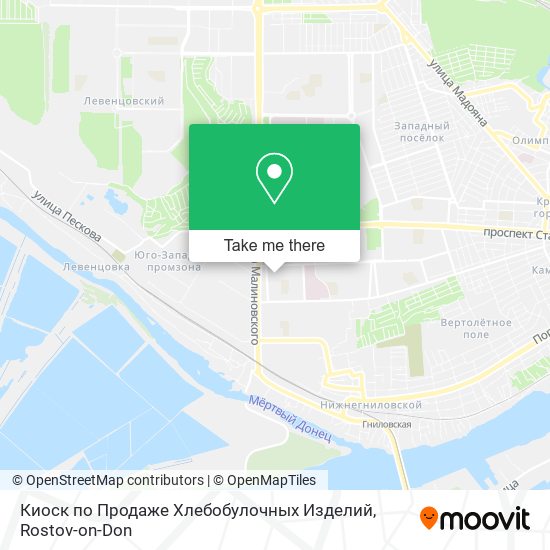 Киоск по Продаже Хлебобулочных Изделий map
