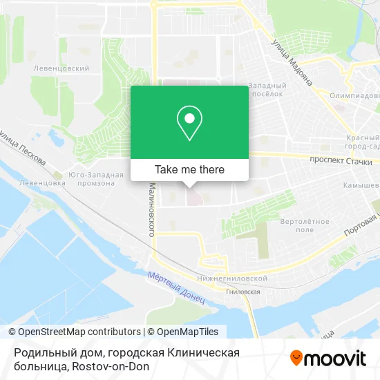 Родильный дом, городская Клиническая больница map