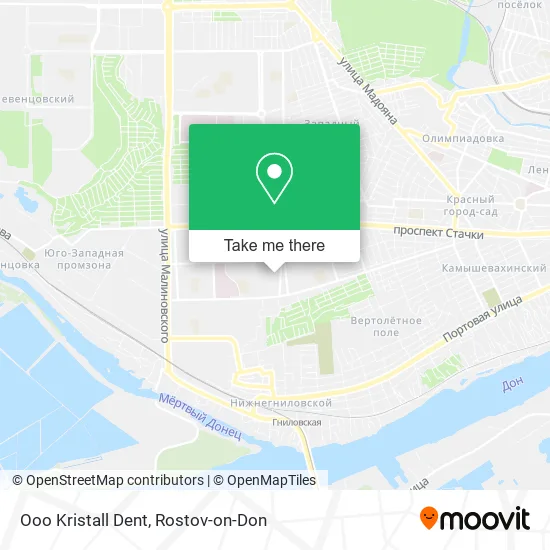 Ooo Kristall Dent map