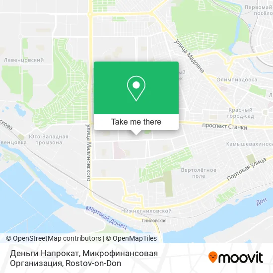 Деньги Напрокат, Микрофинансовая Организация map