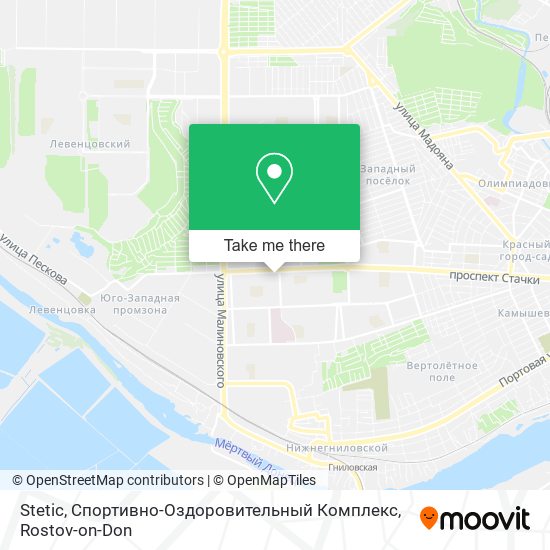 Stetic, Спортивно-Оздоровительный Комплекс map