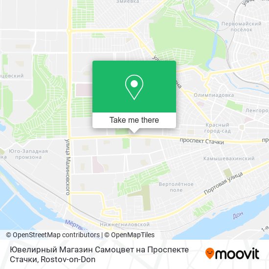 Ювелирный Магазин Самоцвет на Проспекте Стачки map