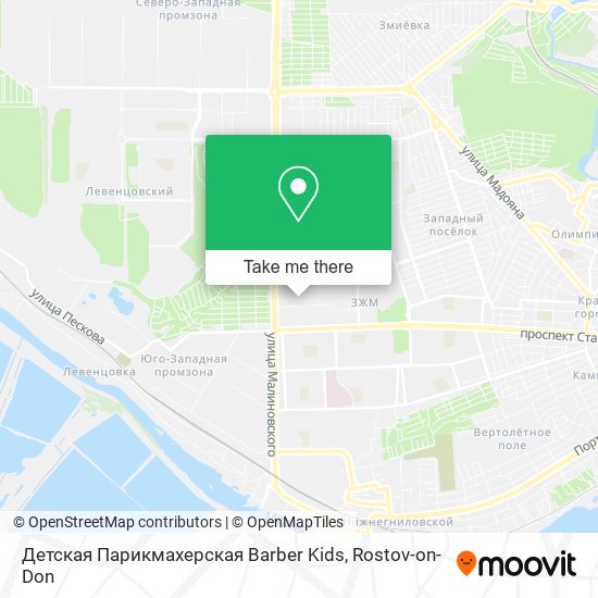 Детская Парикмахерская Barber Kids map