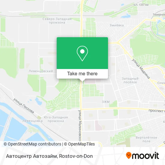 Автоцентр Автозайм map