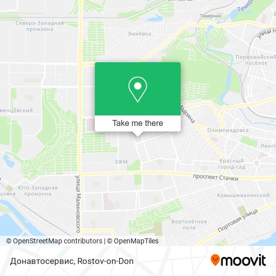 Донавтосервис map