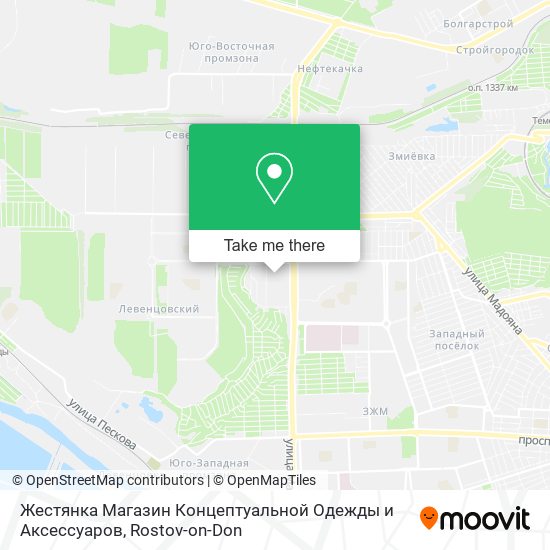 Жестянка Магазин Концептуальной Одежды и Аксессуаров map