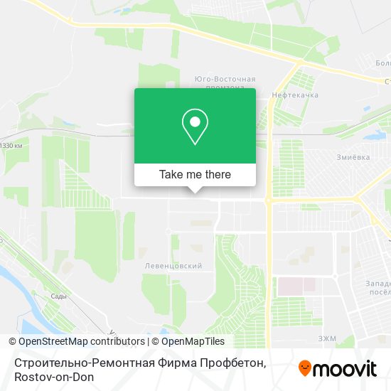 Строительно-Ремонтная Фирма Профбетон map