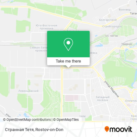 Странная Тетя map