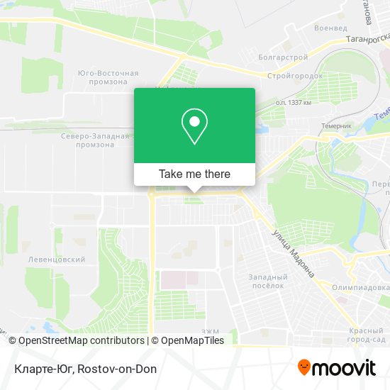 Кларте-Юг map