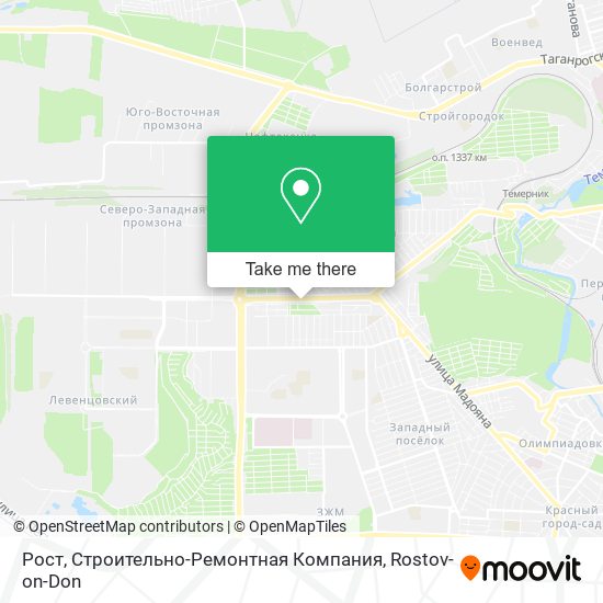 Рост, Строительно-Ремонтная Компания map