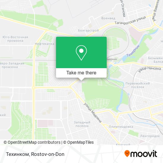 Техинком map