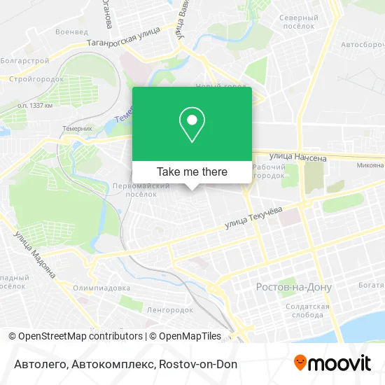 Автолего, Автокомплекс map