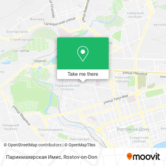 Парикмахерская Имис map