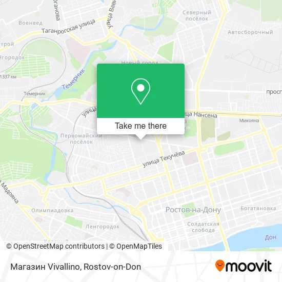 Магазин Vivallino map