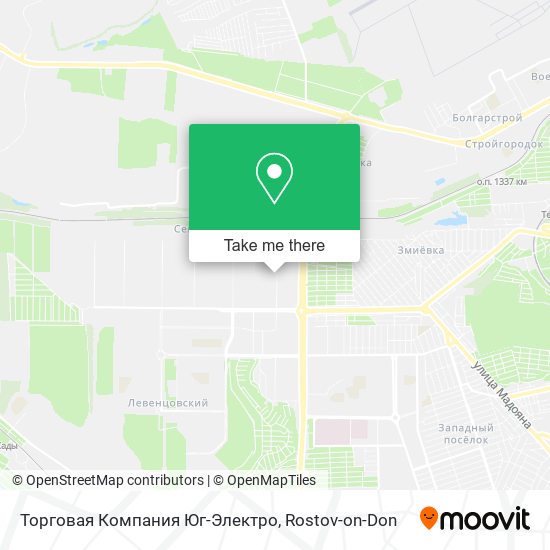 Торговая Компания Юг-Электро map