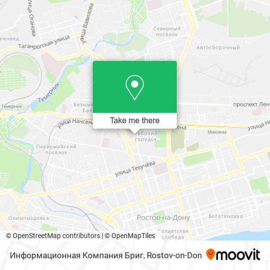 Информационная Компания Бриг map