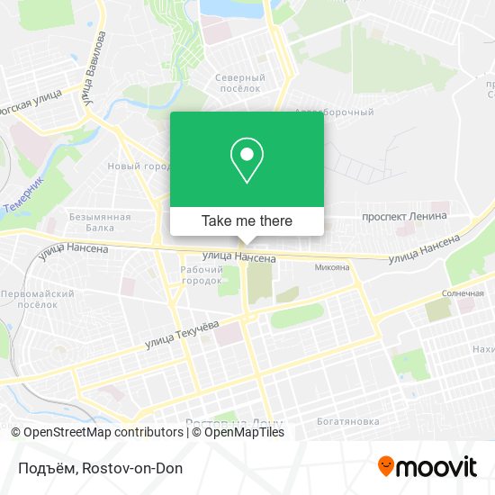 Подъём map