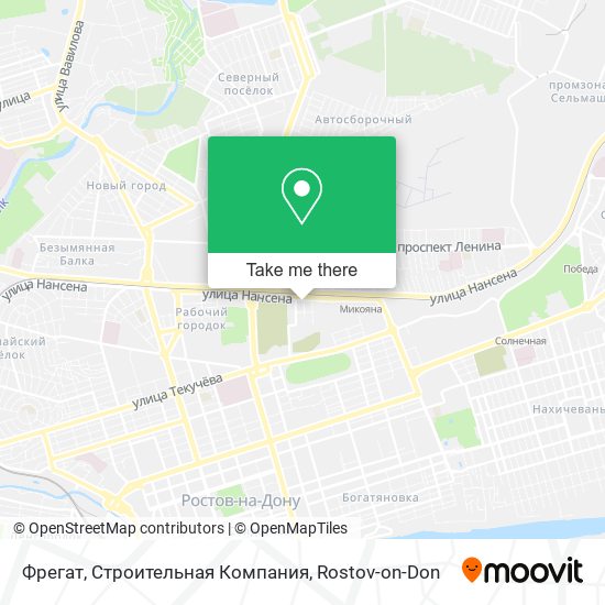 Фрегат, Строительная Компания map