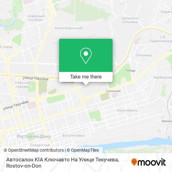 Автосалон KIA Ключавто На Улице Текучева map