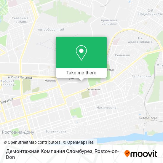 Демонтажная Компания Сломбурез map