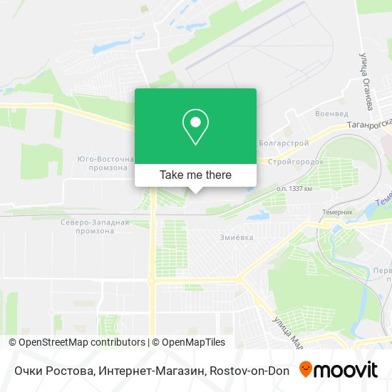 Очки Ростова, Интернет-Магазин map